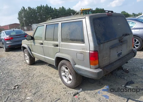 2000 Jeep Cherokee Sport z USA, uszkodzony, nr VIN 1J4FF48S4YL212765